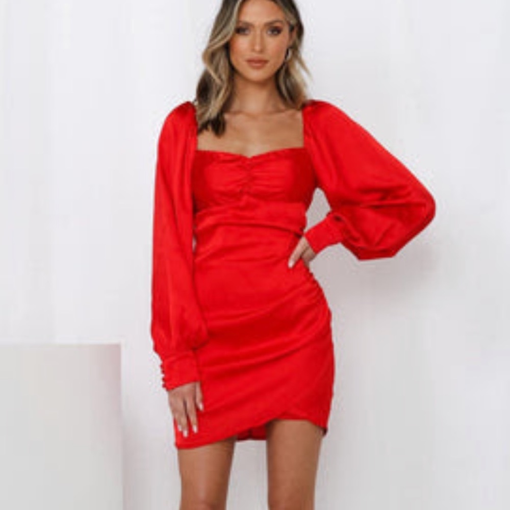 NWT Red Cocktail Dress